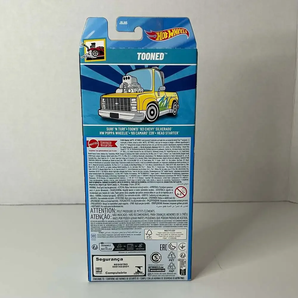 Hot Wheels 5-Car Gift Pack - Tooned Series (JBJ85)